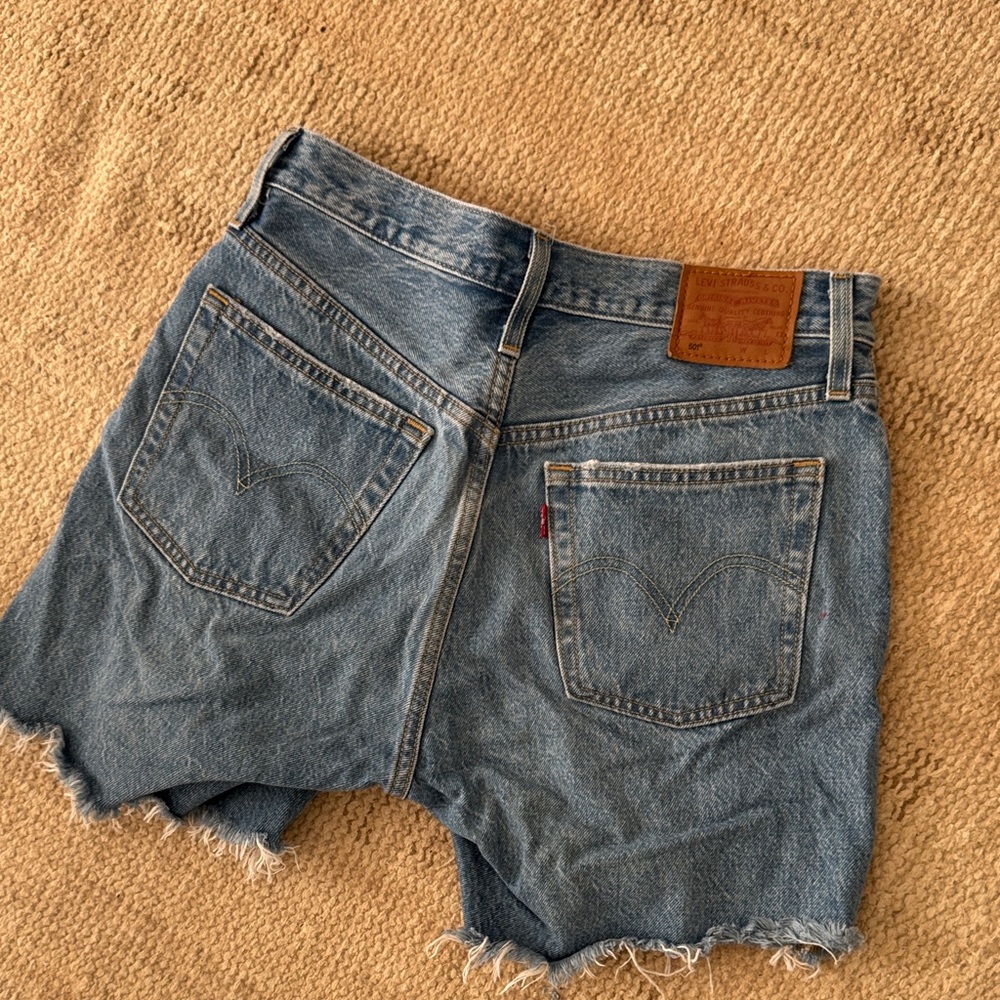Levi's Women's Classic Blue Jean Shorts